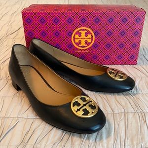 Authentic Tory Burch Chelsea Heeled Ballet Flats